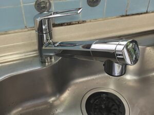 愛知キッチン取付け隊　浄水器一体水栓の取替　施工後